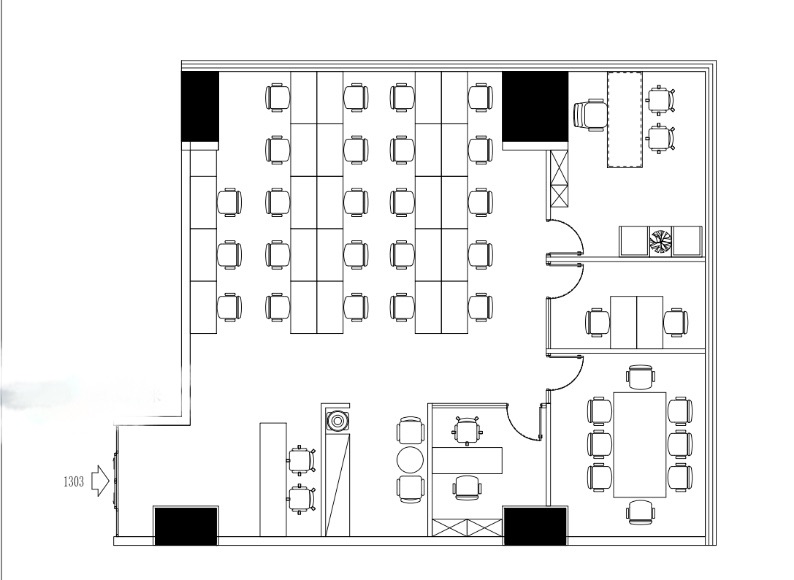 长宁区龙之梦购物中心大厦出租260平精装修办公室