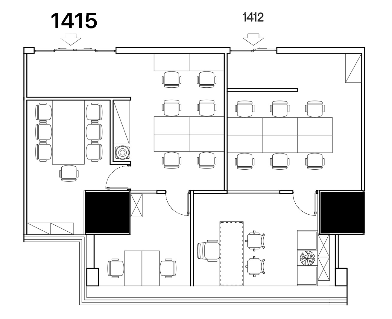 中山公园龙之梦大厦出租160平精装修办公室